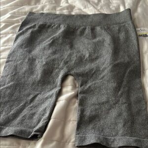 Free People Gray Women's Because Biker Shorts